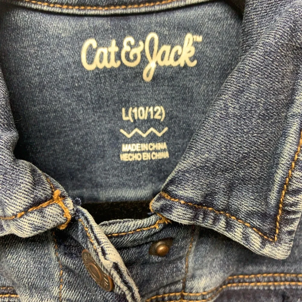 Cat & Jack denim‎ vest